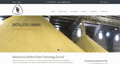 Desktop Screenshot of distillersgrains.org