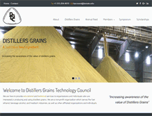 Tablet Screenshot of distillersgrains.org